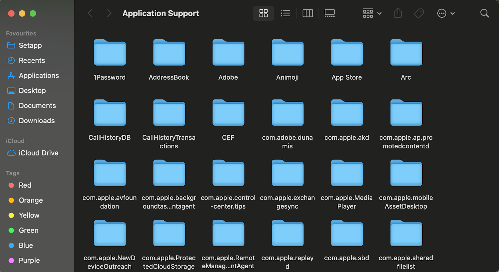 Remove Leftover Files From Library Folders