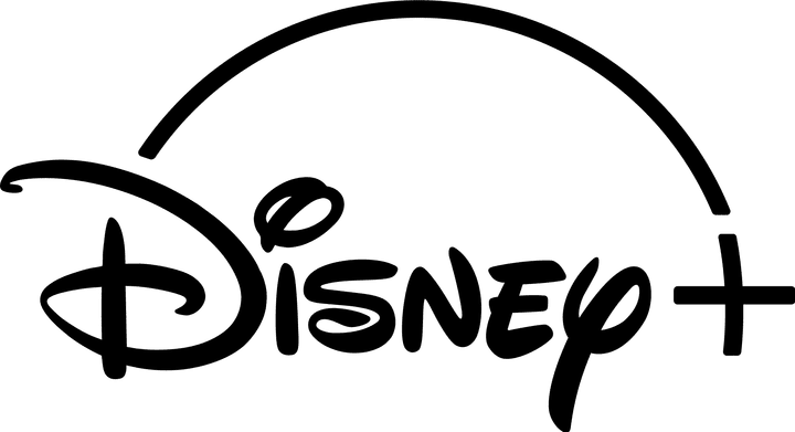 Logotipo da Disney+.