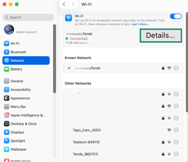 Network Details