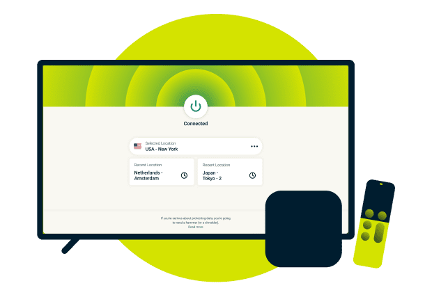 Bejelentkezés az ExpressVPN-nel Jelentkezz be az Apple TV-den a VPN appba az ExpressVPN login adataiddal. Csatlakozz egy szerverre a kívánt or...
