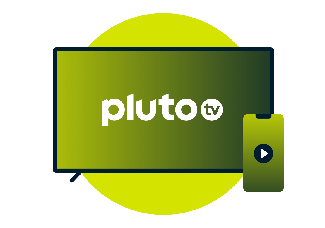 โลโก้ vpn pluto tv